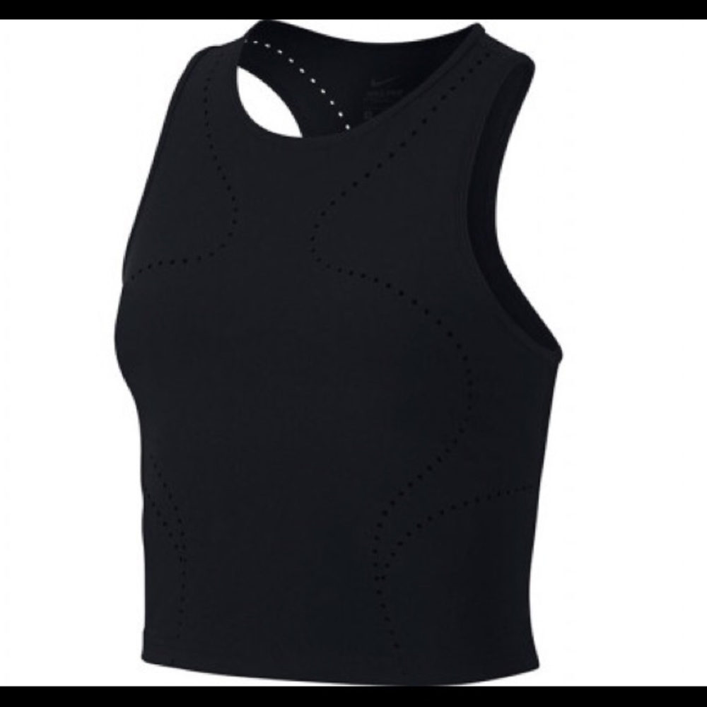 Nike Black Women's Crop Tank Top